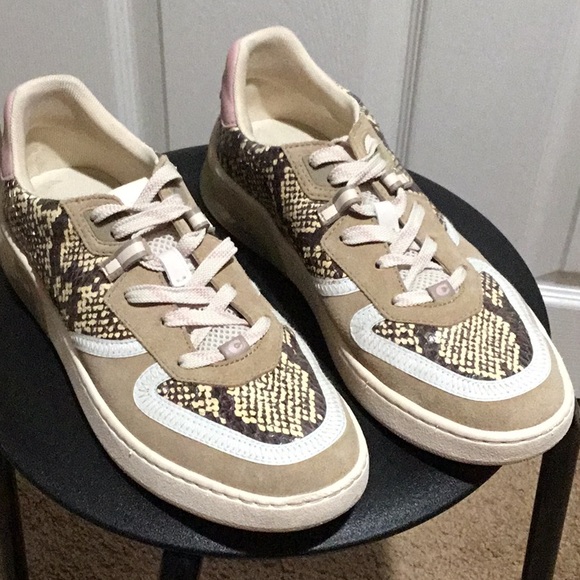 Coach Citysole Court Sneaker in Snakeskin - Size 9.5 - Picture 1 of 11